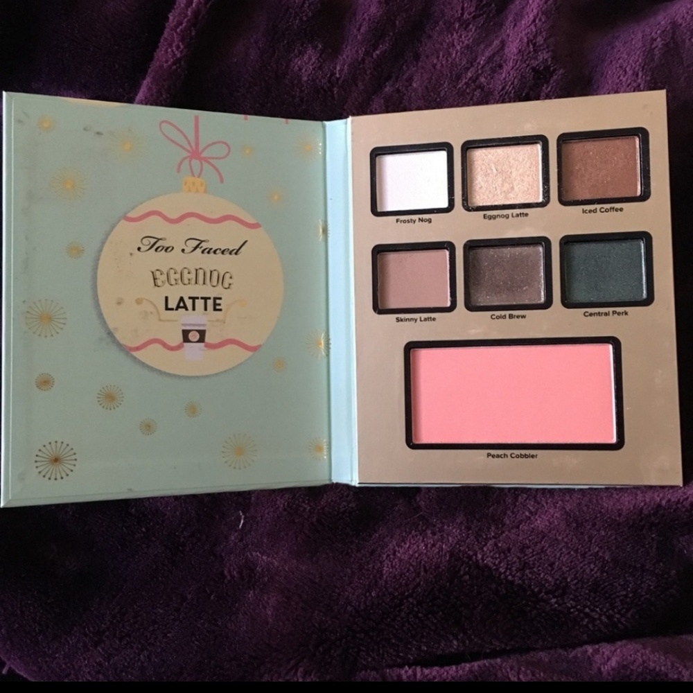 Too Faced eggnog latte palette